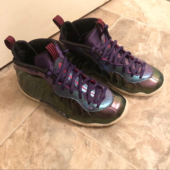air foamposite one iridescent purple